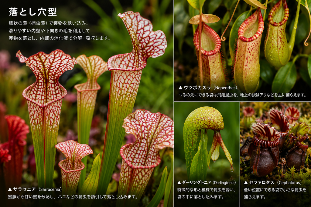 食虫植物とは?その特徴と5つの捕虫タイプをわかりやすく紹介 2